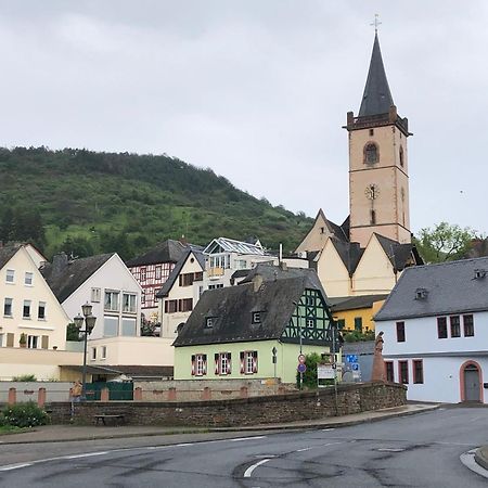 Rheinliebe Bistro Und Pension Lorch am Rhein Buitenkant foto