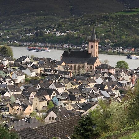 Rheinliebe Bistro Und Pension Lorch am Rhein Buitenkant foto