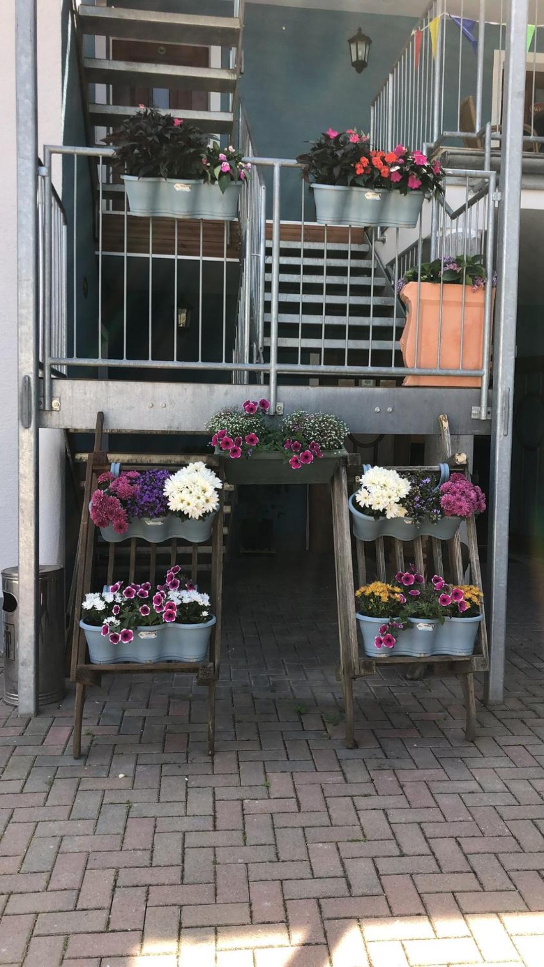 Rheinliebe Bistro Und Pension Lorch am Rhein Buitenkant foto