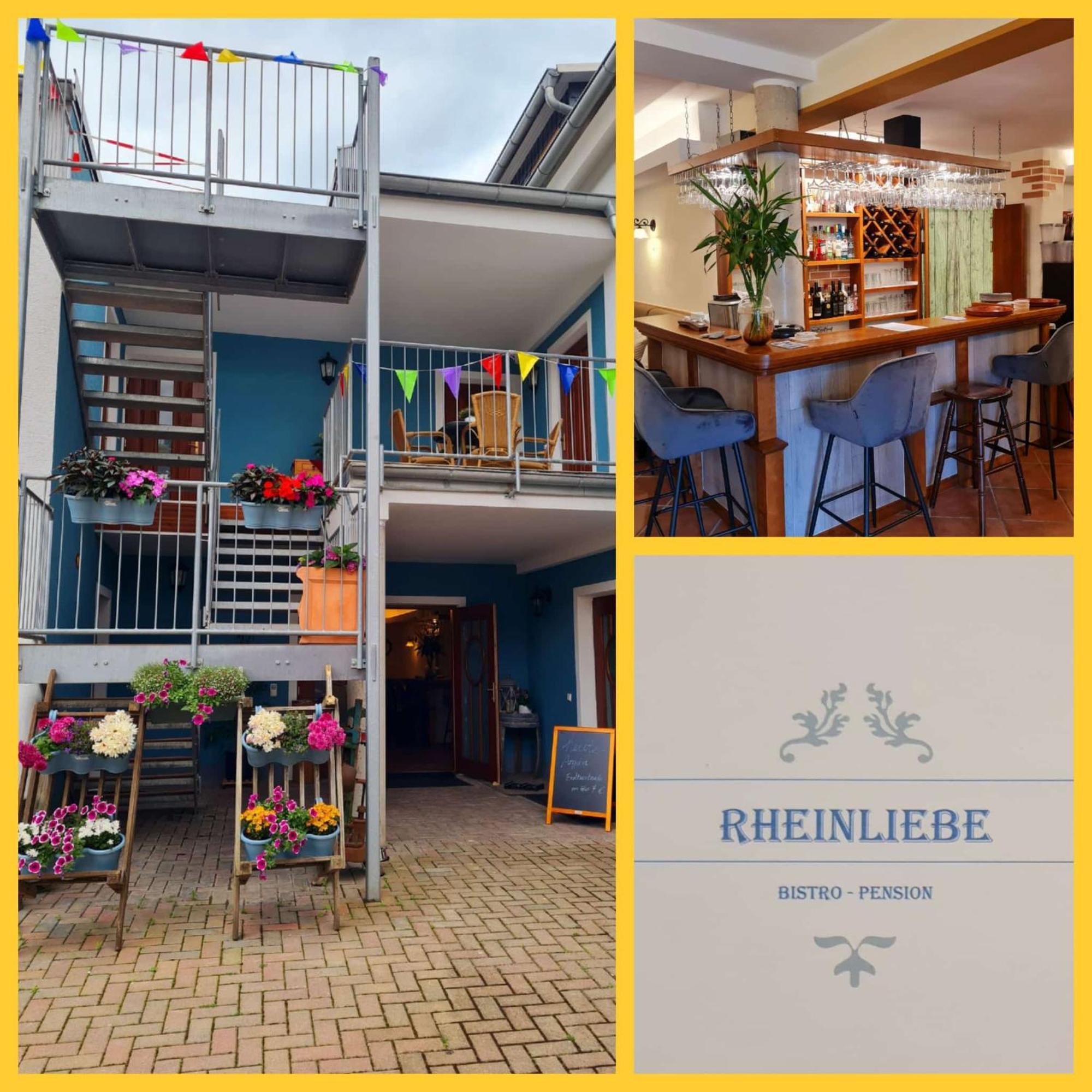 Rheinliebe Bistro Und Pension Lorch am Rhein Buitenkant foto